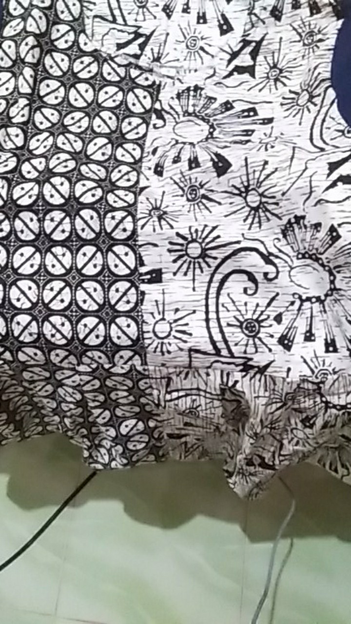 Batik Wanita Asj Sa Hrb026 Kenongo Kemeja Tosca Pendek