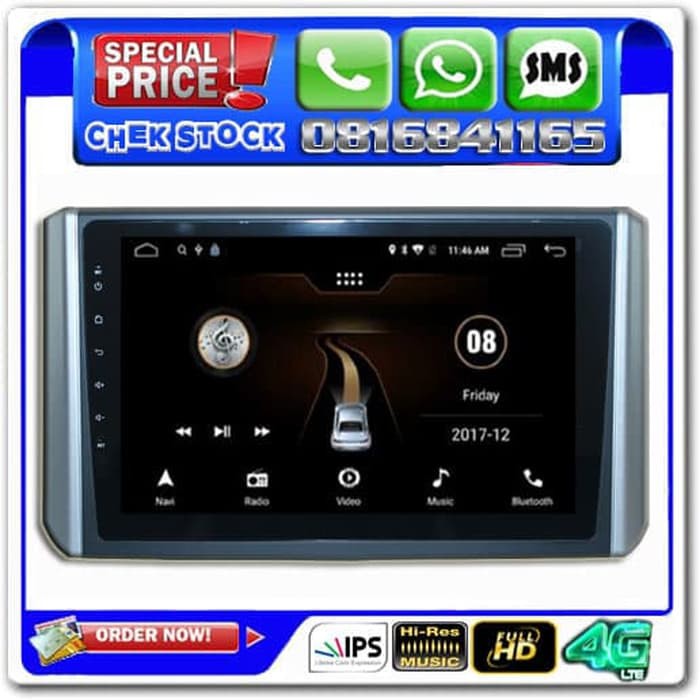 TERGREGET  TAPE MOBIL HEADUNIT OEM MITSUBISHI XPANDER ANDROID - XPANDER OEM 4GLTE LO01