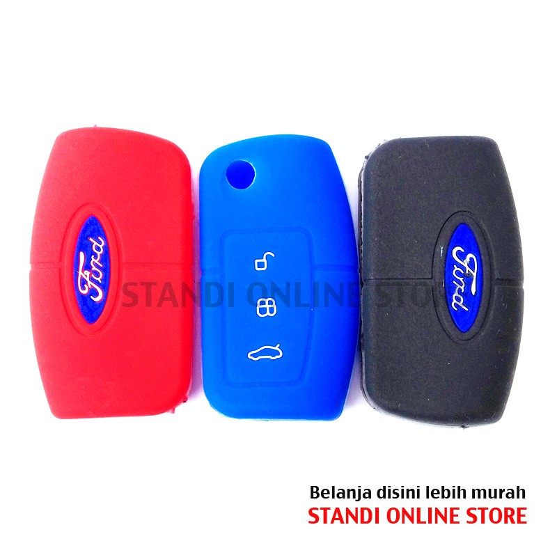 Kondom Kunci Silikon Remote Keyshirt Ford Fiesta