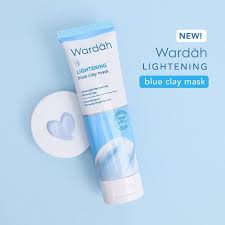 Jual Wardah Lightening Blue Clay Mask Ml Shopee Indonesia