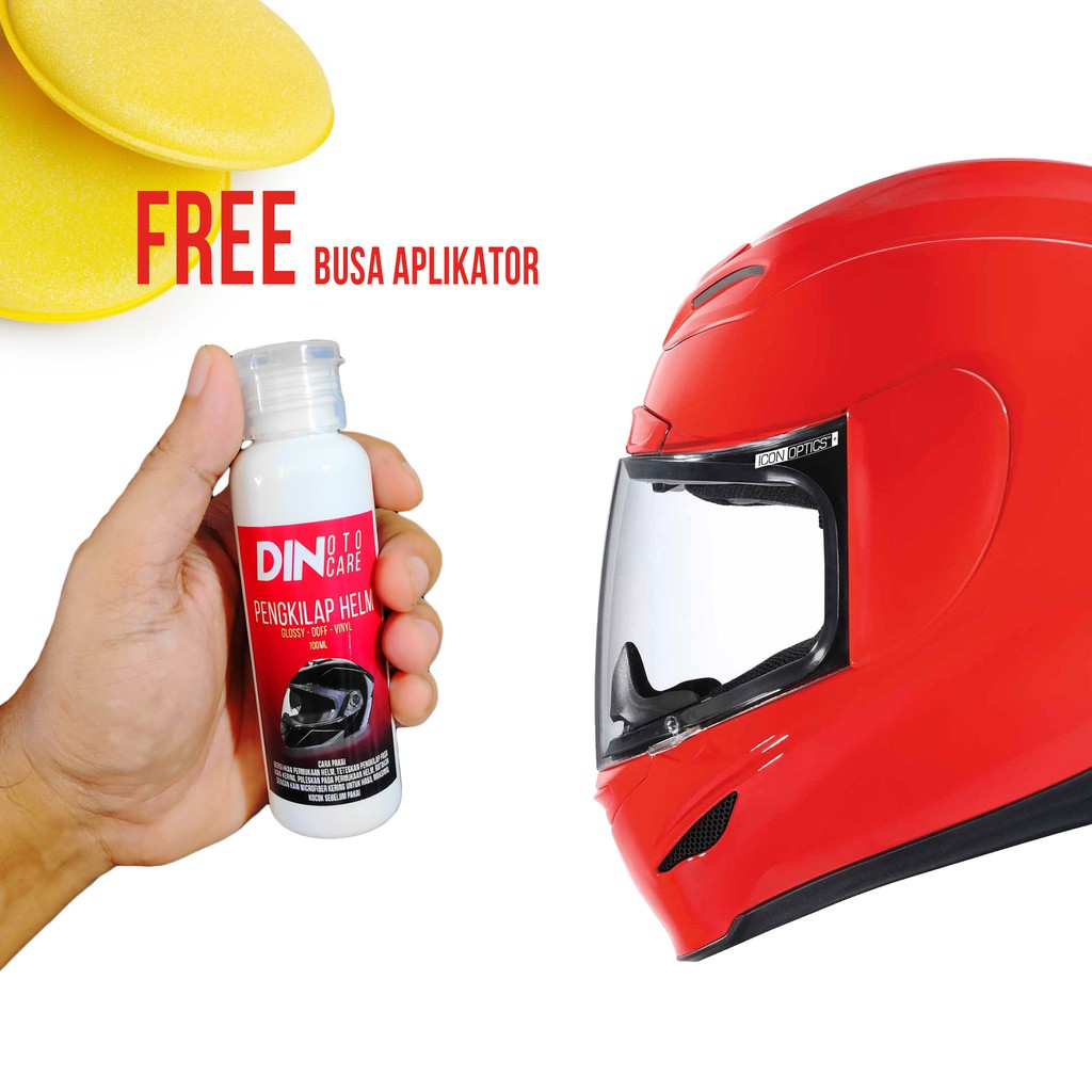 DIN Oto Care Pengkilap Helm 100ml