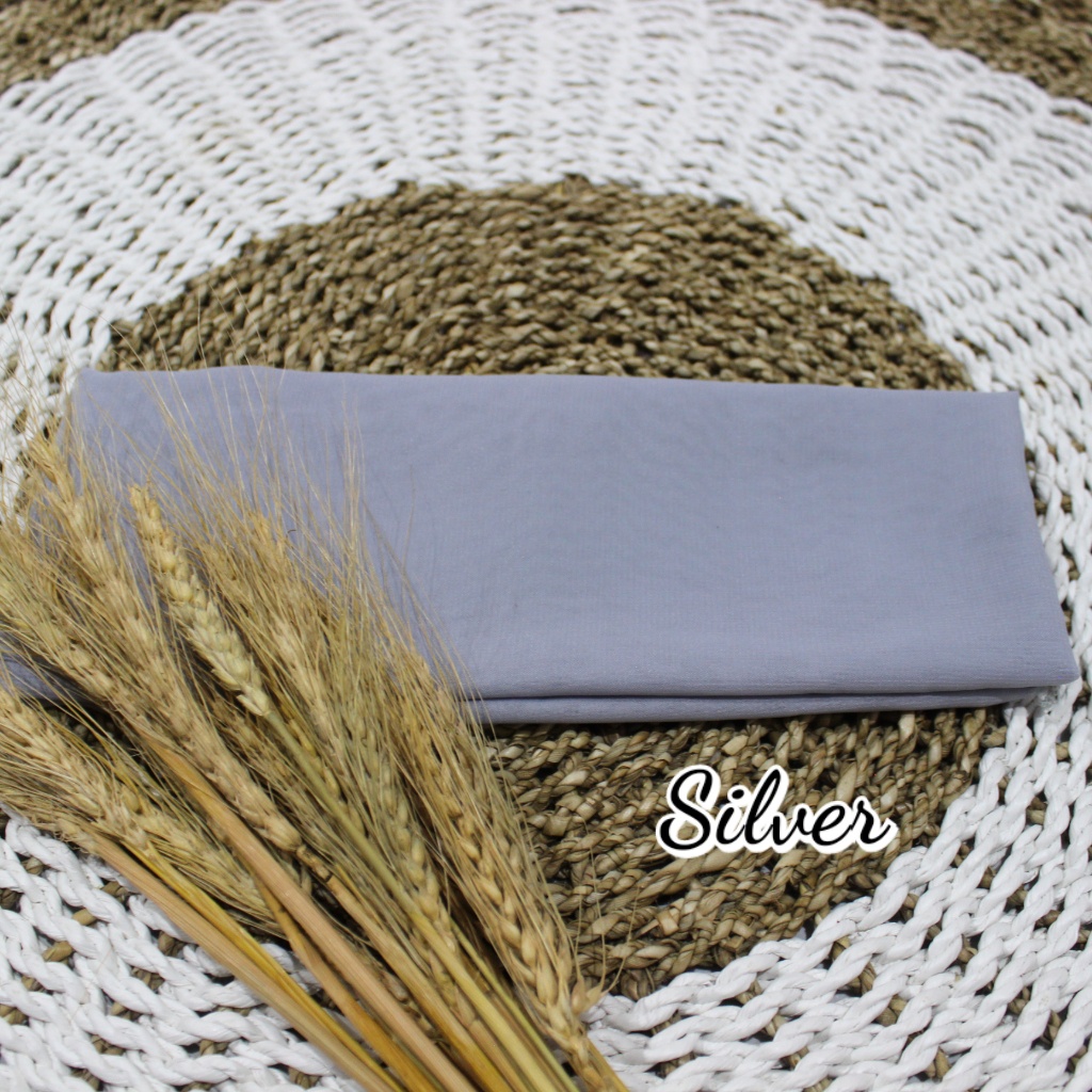 Selendang Sifon Hycon / Senteng 2.4m/ Selendang Bali / Senteng-Silver