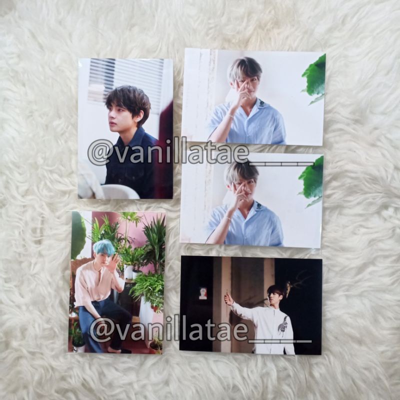BTS Live Photo Oneul Exhibition Taehyung V Suga Yoongi Jungkook Jk Jin Jimin Official