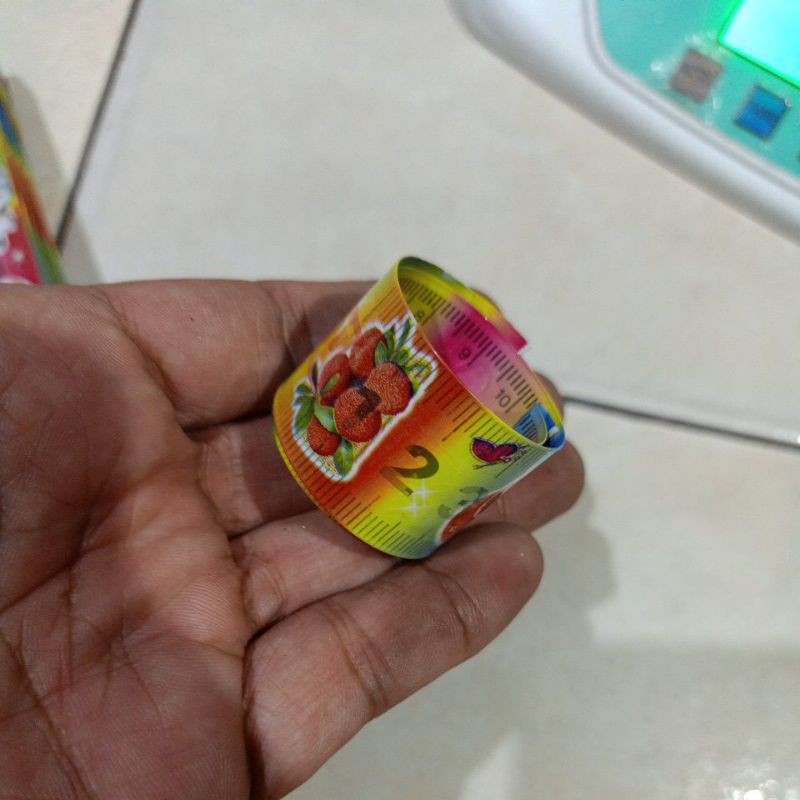 

penggaris gelang lipat kecil isi sekitar 100 pcs (GROSIR)