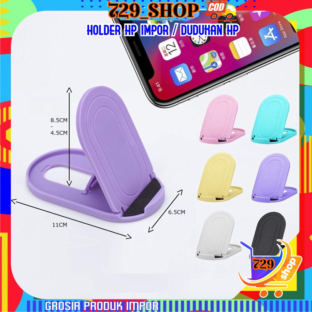 Stand Holder HP Portable Simple / Dudukan HP Import Best Seller