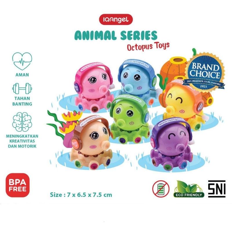 Iqangel Octopus Toys