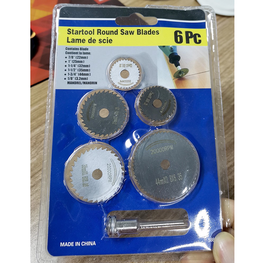 mini saw MATA GERGAJI Saw Blade Mini Grinder Set 6pc  Mata Potong Mini Gerinda multifungsi