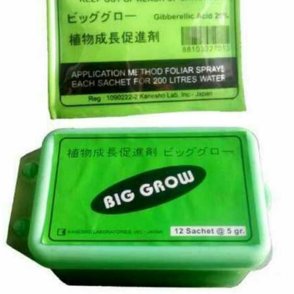 Gratis ongkir[LR 032]Paket BIG GROW biggrow DAN KING GIB ( NUTRISI PEMBESAR BUAH NAGA)