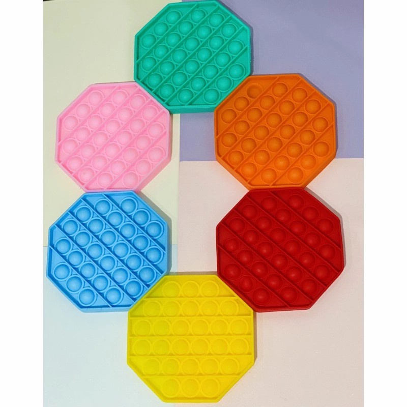 POP IT Fidget Toy mainan untuk penghilang stres pada anak Push bubble-8