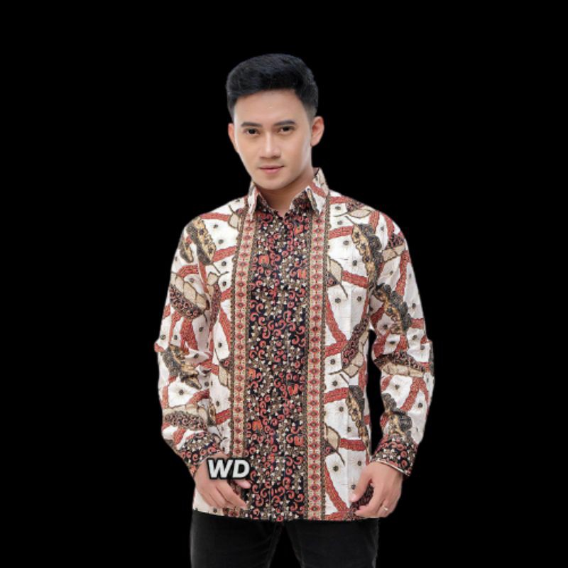 NAGASAKTI KEMEJA BATIK PRIA PREMIUM EXCLUSIVE NEW MOTIF KASUAL FORMAL KANTOR RESMI INDONESIA