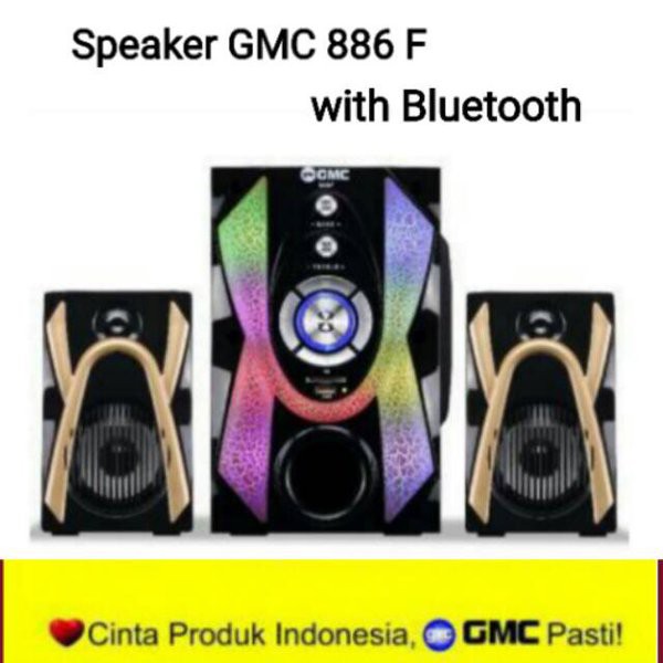 Speaker bluetooth mp3 GMC 886F