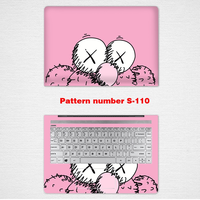 Stiker Skin Vinyl 2 Sisi Motif Kartun Untuk Laptop 11 / 12 / 13 / 14 / 15 / 17 Inch lenovo yoga Pro 14s ITL 2021