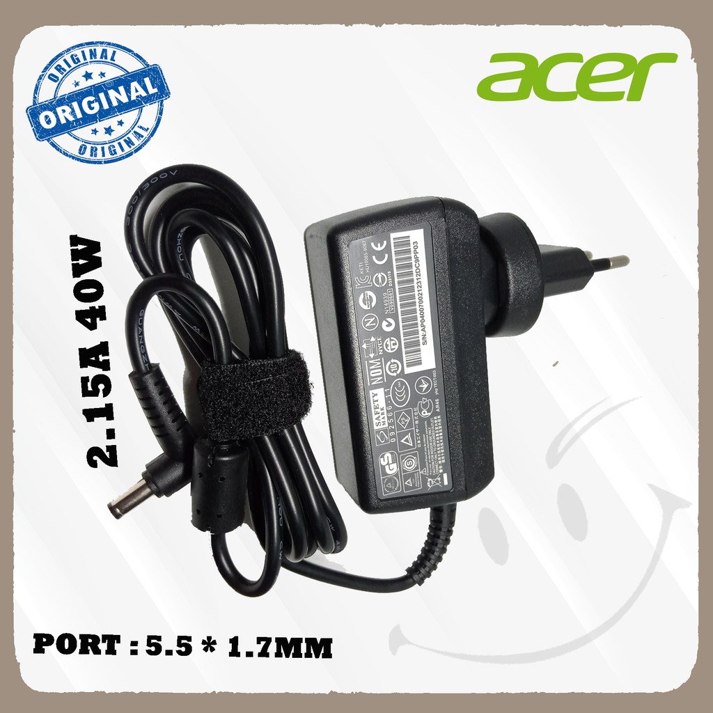 Charger laptop acer aspire one V5 722 D270 132 D255 725 756