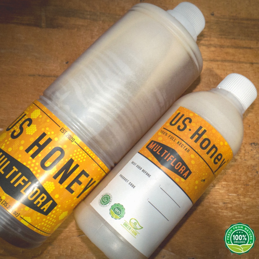 

Madu Mentah Asli US Honey Multiflora Full Nektar.