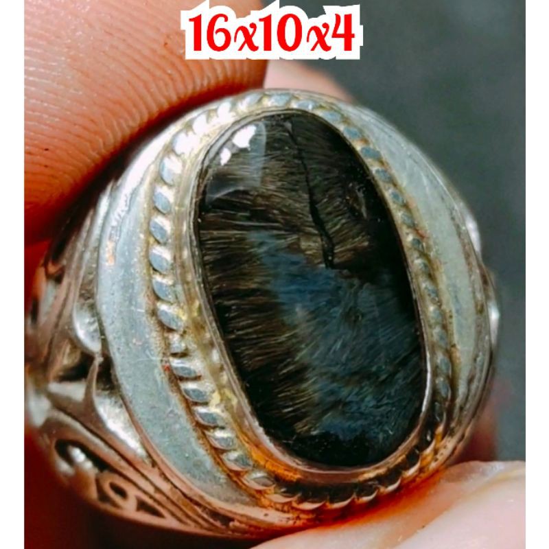 batu akik bulu macan lumajang