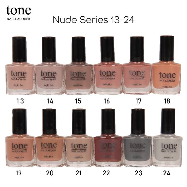 

Tone Nail Lacquer Nude Series 13-24