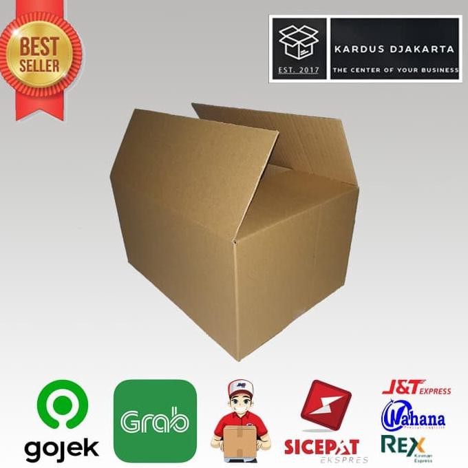 

5Fr6Dty- Kardus|Kotak|Karton Box Polos 27X20X14.5 Murah 7Tttyr6-
