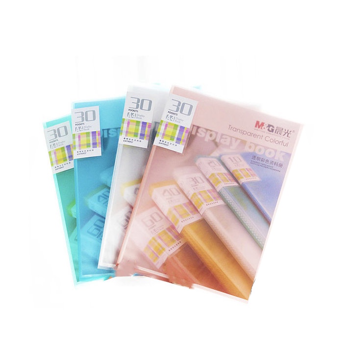 

M&G A4 Translucent Display Book 70C PP 30 Pockets