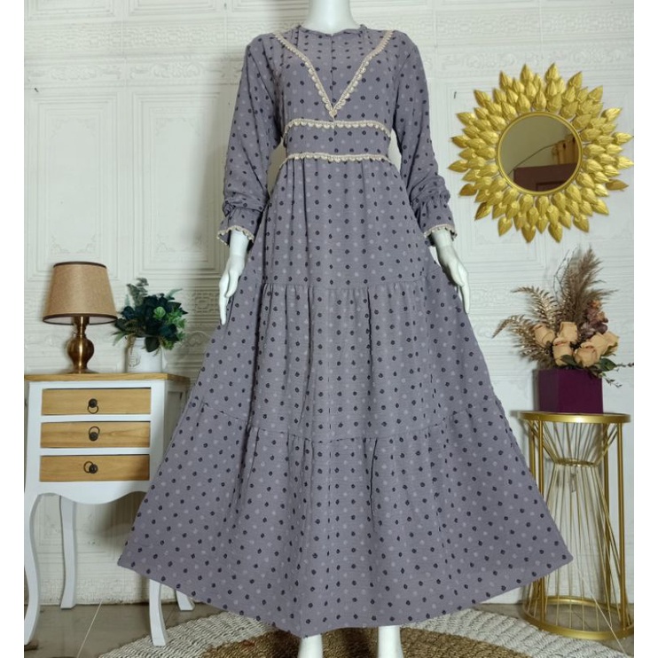 [COD]  gamis uragiri cringkle GAMIS BEST SELLER