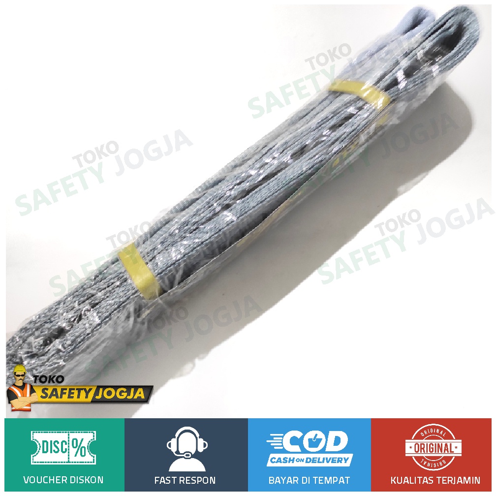 Webbing BELT Sling 4 Ton x 3 Meter Tali POLYESTER PENGANGKAT GOSAVE