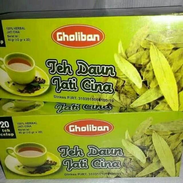 

Teh daun jati cina Gholiban