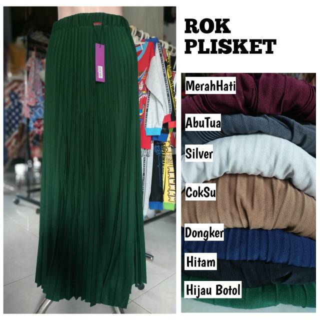 Rok Plisket Trend Story Murah Premium