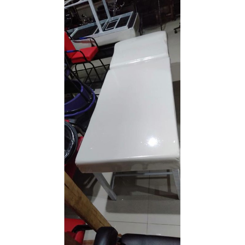 BED SALON TEMPAHAN PUTIH HITAM UNGU TEMPAT TIDUR SALON BED EYELASH BED S