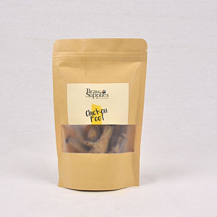 

BRAWSUPPLIES Snack Anjing CHICKEN Feet 80gr