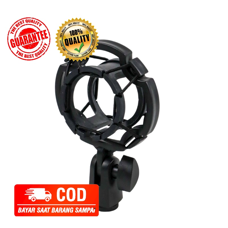 TERMURAH Mikrofon Mic Vlog Karaoke Kondenser Studio Professional BM-800 WindShield