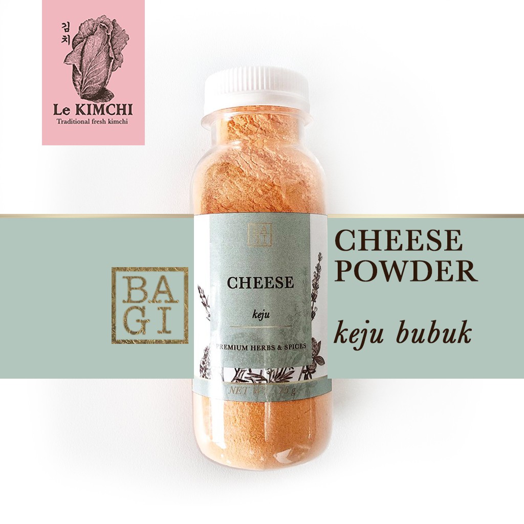

Bubuk Keju Tabur PREMIUM - Cheese Powder - BAGI - Bumbu Keju
