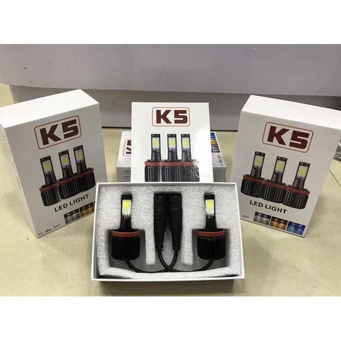 CHEAP TURBO LED K5 LAMPU HEAD LAMP MOBIL 3 WARNA CALYA #8
