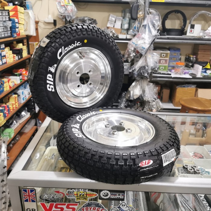 Velg Tubeless SIP Chrome Ring 8 set Ban SIP Classic Vespa VBB VNB VBA