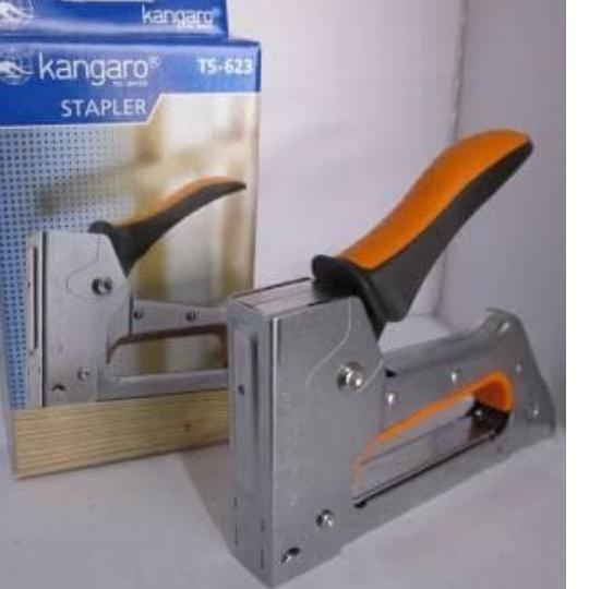 

Miliki - Stapler Tembak Gun Tacker / Guntacker Kangaro TS 623 ,