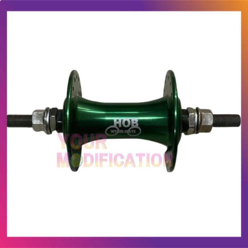 Hub 36 Hole Depan Hijau