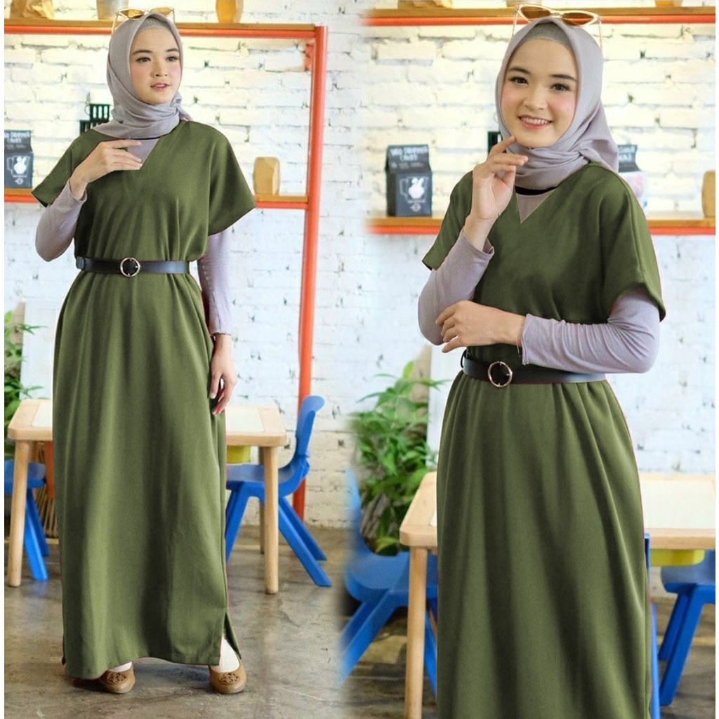 [HNFK] Tunik Leisa / Tunik Wanita Hijab / Tunik / Baju Tunik Wanita Terbaru / Tunik Panjang