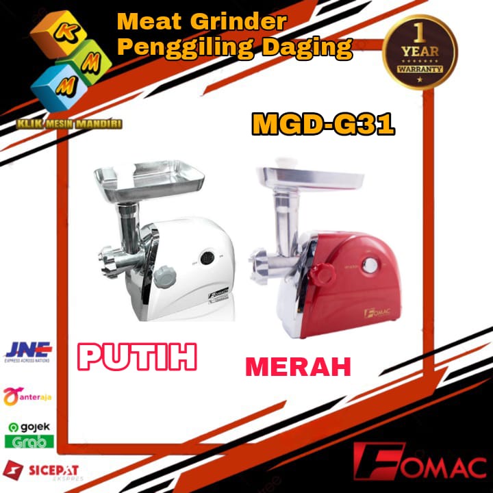 Mesin Giling Daging/Penggiling Daging Meat Grinder MGD-G31 FOMAC