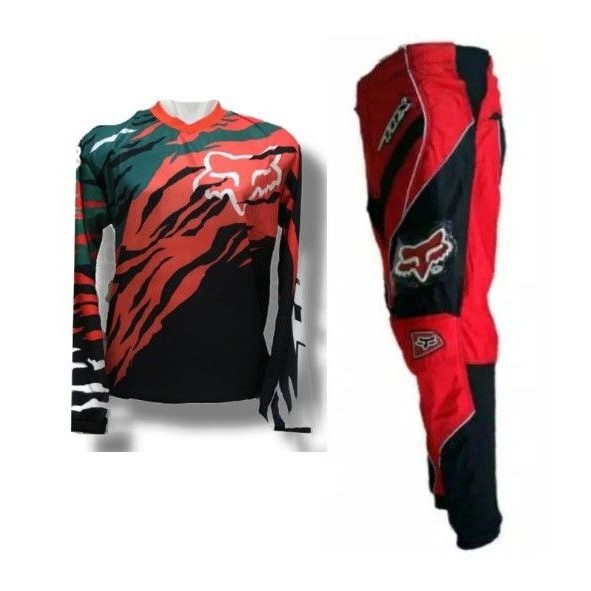 Baju Trail Set Motorcross adventure Red