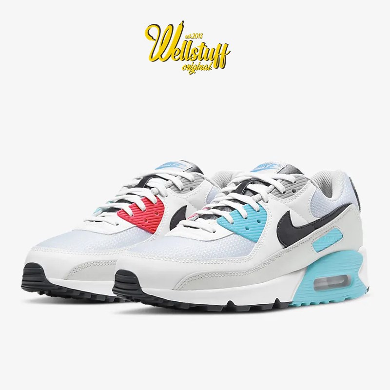 Sepatu Pria Nike Air Max 90 Ooriginal Chloriner Blue CV8839-100