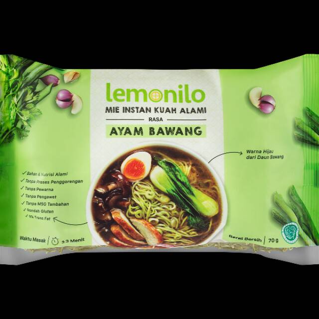 

Mie kuah lemanilo rasa ayam bawang 70 gram