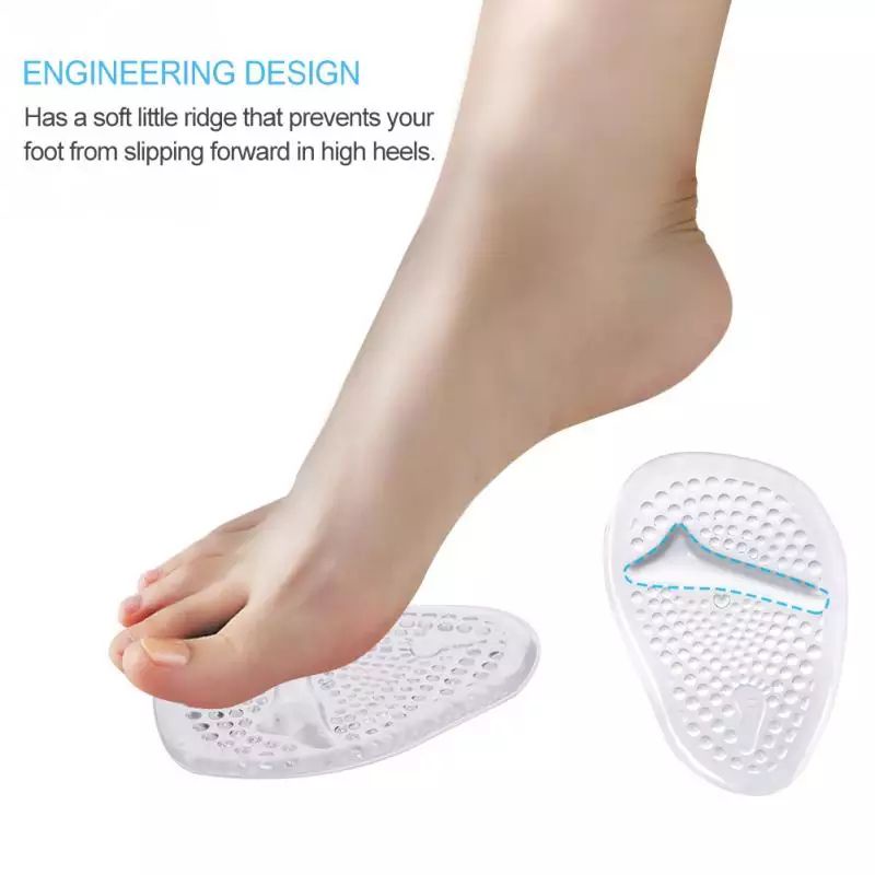 INSOLE GEL KAKI DEPAN WANITA INSOLE GEL SILICON BANTALAN SEPATU UNTUK KAKI PEGAL DPTB