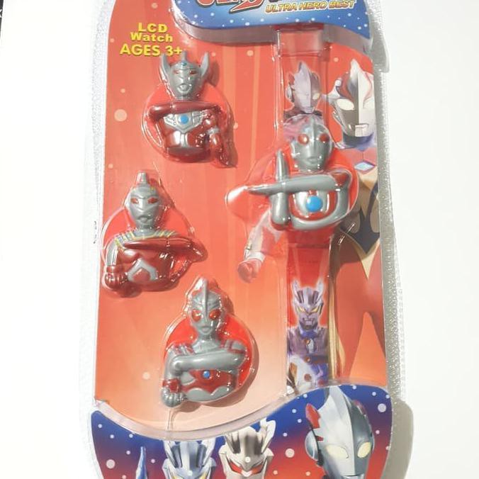 Jam Tangan Kepala Ganti Ultramen / Jam Tangan Ultraman / Jam Anak - ultraman