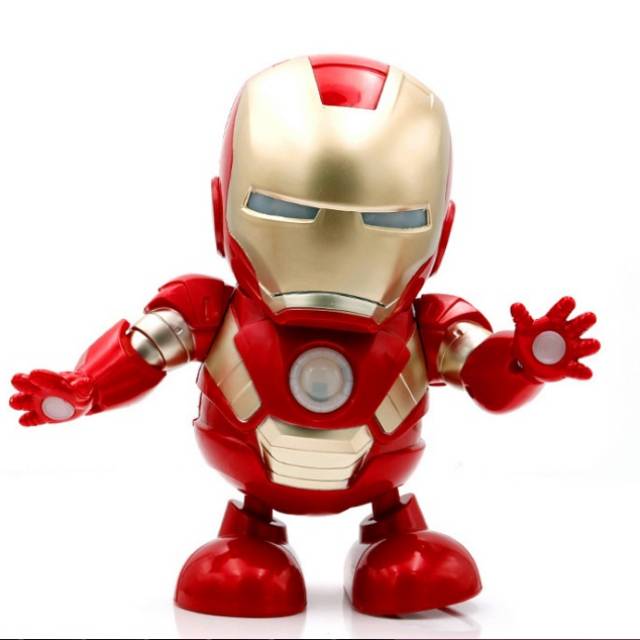 Mainan Anak Dance Robot Hero Character IronMan,Spiderman,Bumble Bee Limited