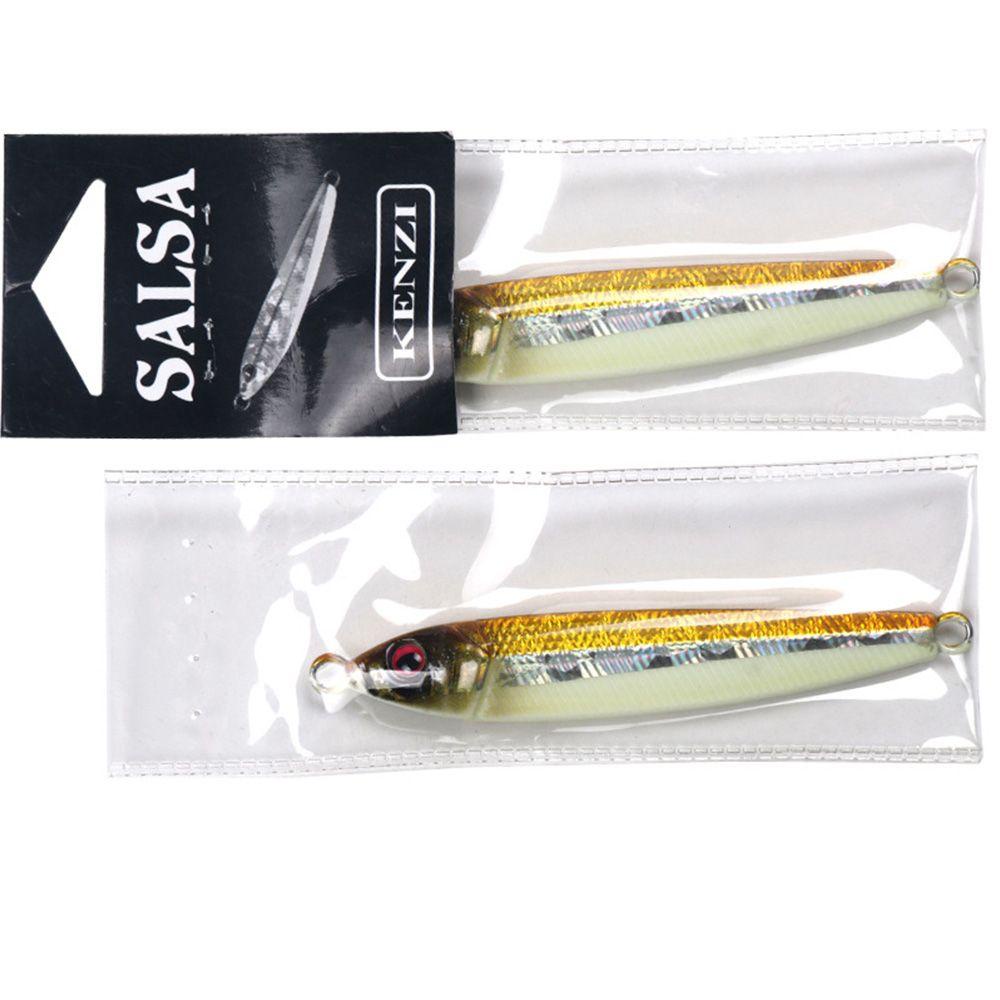 Preva Metal Fishing Lure no hook Top Warna Warni 80g 110mm Lead Casting