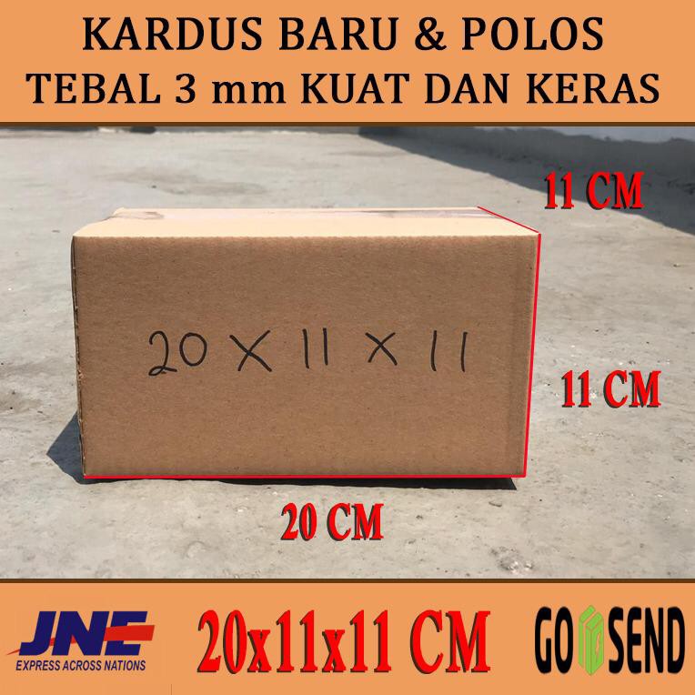 

kardus box karton polos uk 20x11x11