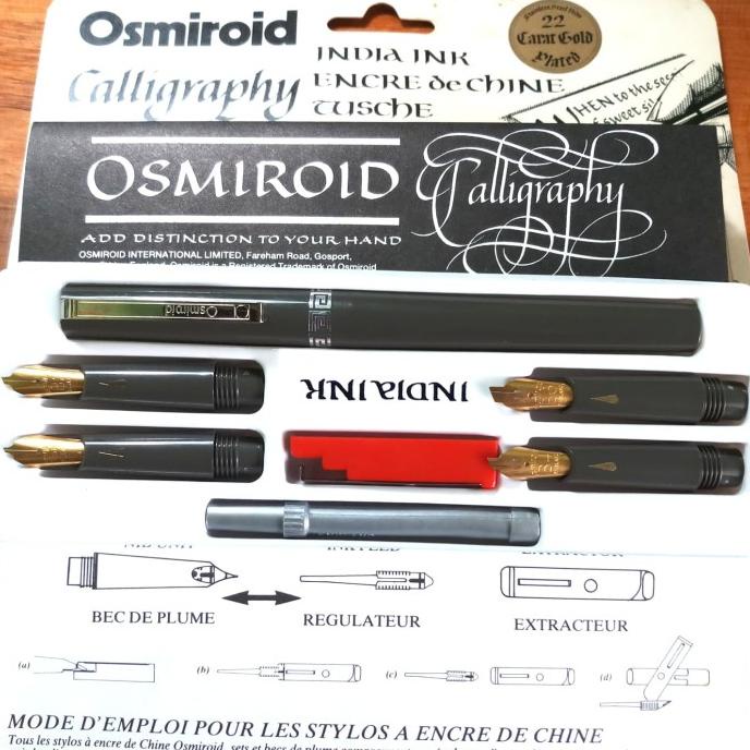 

(BISA COD) OSMIROID CALLIGRAPHY PEN SET / PULPEN KALIGRAFI NEW Kode 883