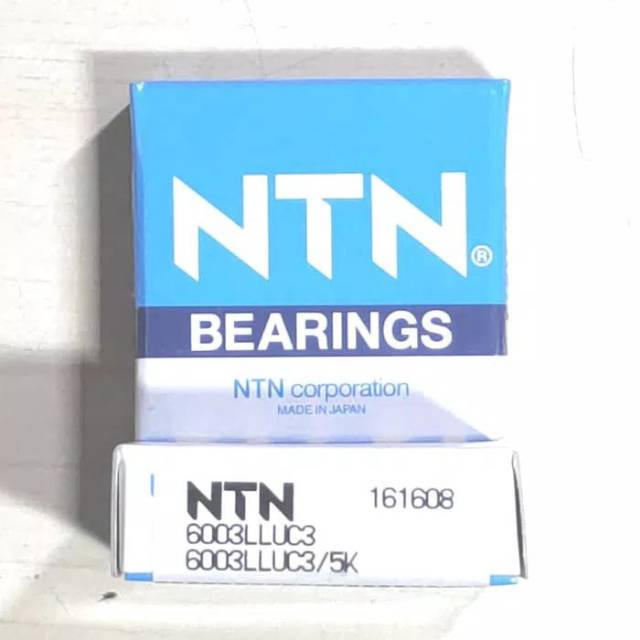 Bearing NTN 6003-LLU Jepang / Laher / Lahar / Ball Bearing NTN