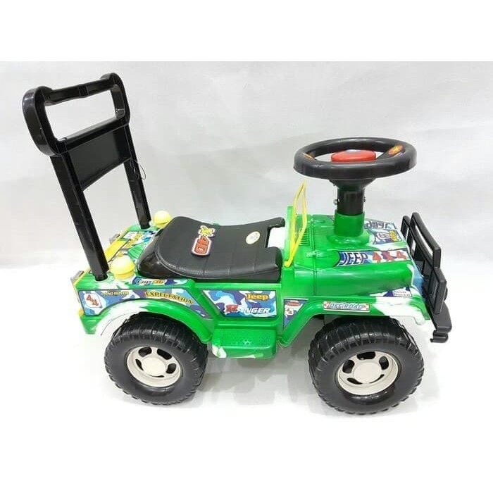 Mainan Mobil jeep jumbo bisa duduk anak Mobil Mainan tampa aki