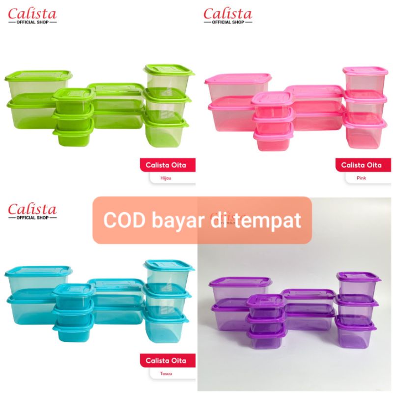 (FREE BUBBLE+KARDUS) Toples oita set 10 pcs / set / toples set