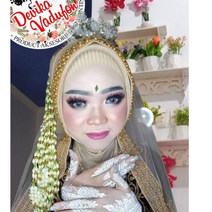 SLAYER PENGANTIN VEIL MUTIARA,wisuda,besanan