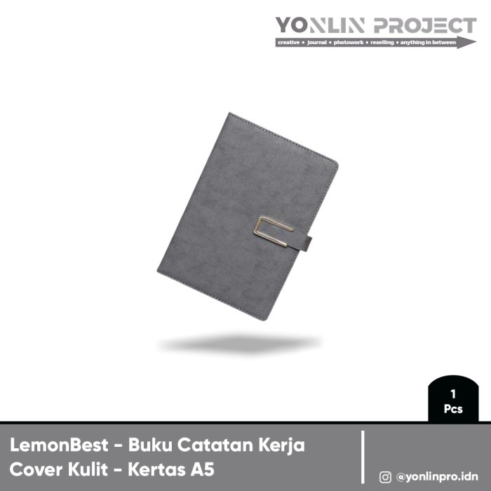 

Star Buku Agenda Catatan Kerja Binder Map Cover Kulit Kertas A5 Promo